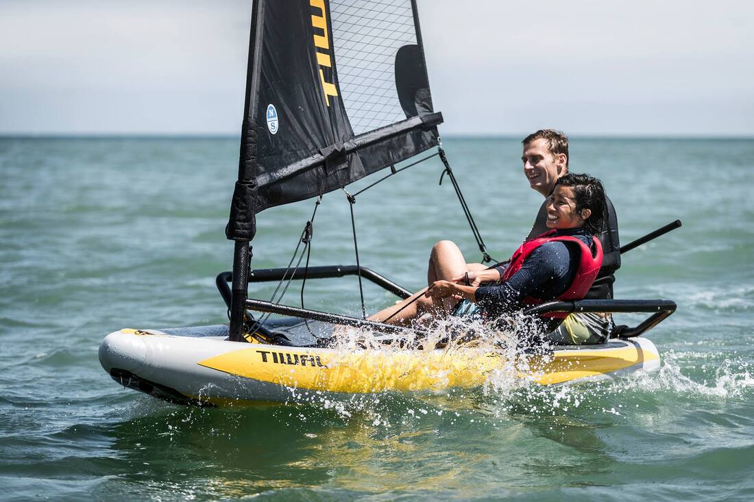Inflatable Maintenance Free sailing dinghy 